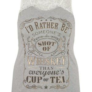 Sold Plus Size Shot of Whiskey Tank Top